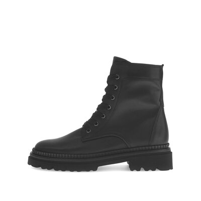 Stivaletto stringato nero