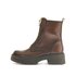 Sportliche Stiefelette braun