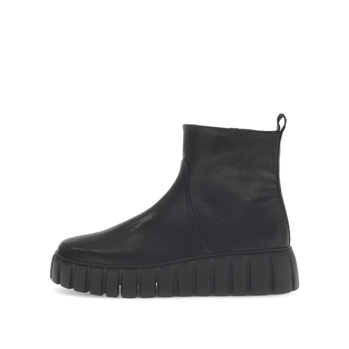 Plateau Stiefelette schwarz #0