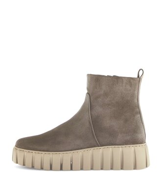 Plateau Stiefelette braun