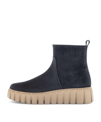 Plateau Stiefelette blau
