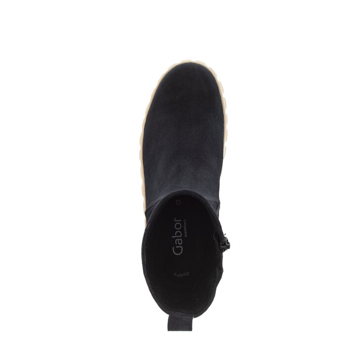 Plateau Stiefelette blau #5