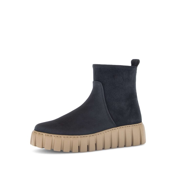 Plateau Stiefelette blau #2