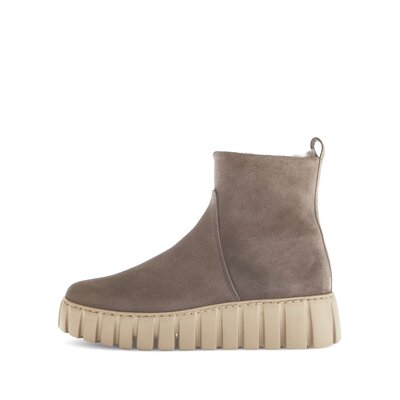 Platåstövletter grå