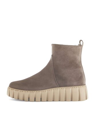 Plateau Stiefelette braun