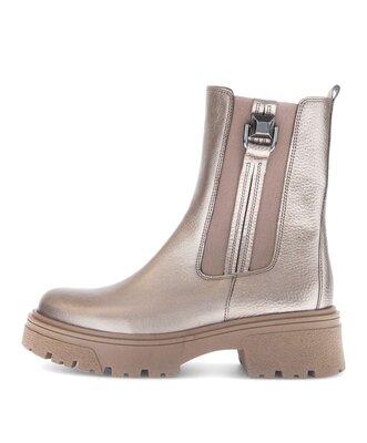 Stivaletto Chelsea beige