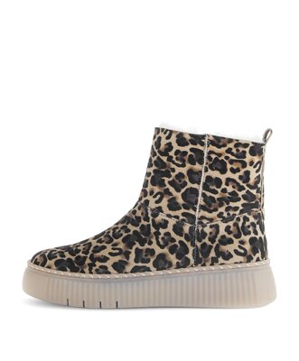 Winterstiefelette beige