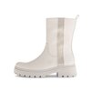 Sportliche Stiefelette creme