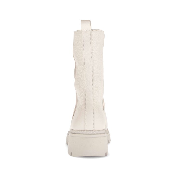 Sportliche Stiefelette creme #3