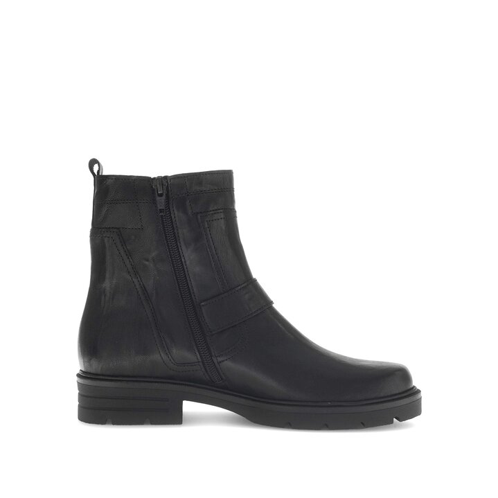 Elegante Stiefelette schwarz #1