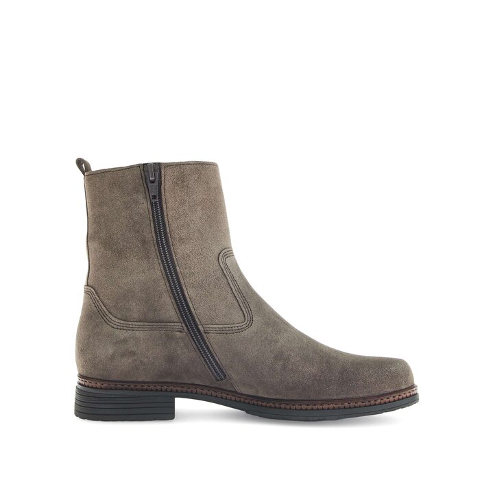 Sportliche Stiefelette braun #1