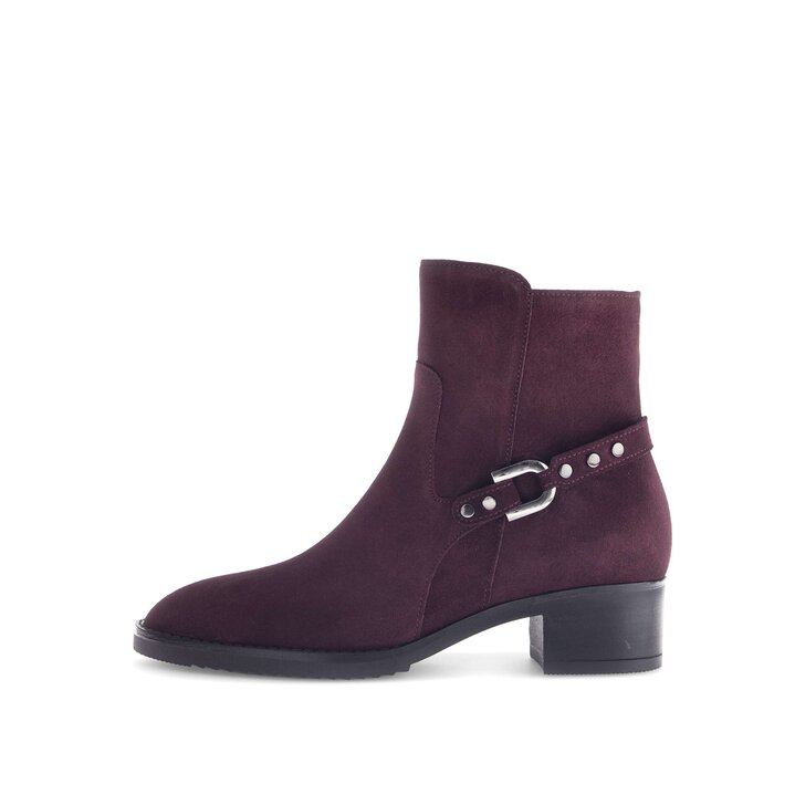 Elegante Stiefelette lila #0
