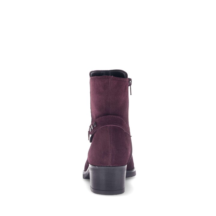 Elegante Stiefelette lila #3