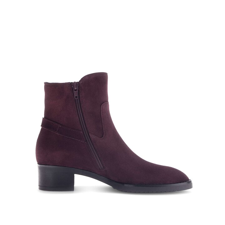Elegante Stiefelette lila #1
