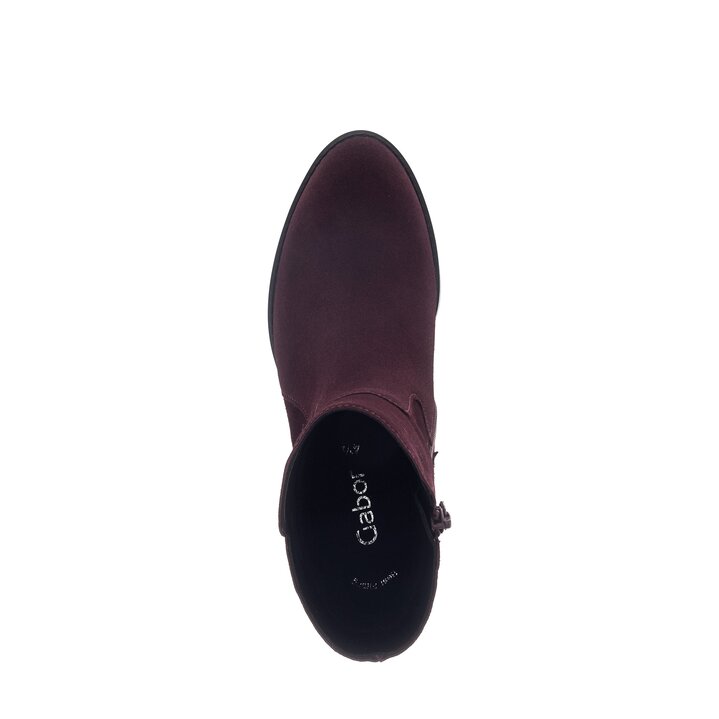 Elegante Stiefelette lila #5