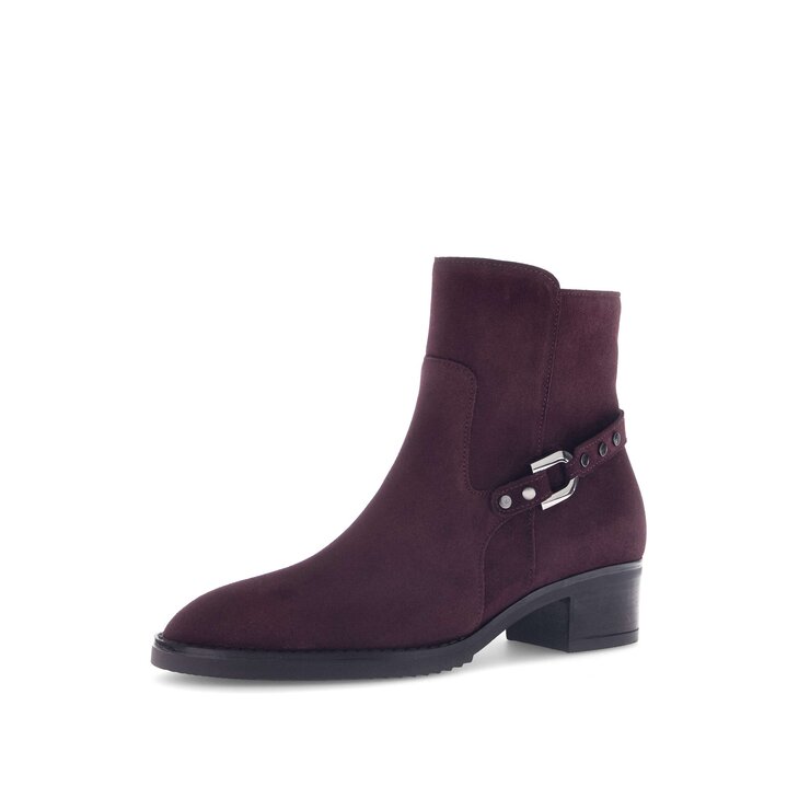 Elegante Stiefelette lila #2