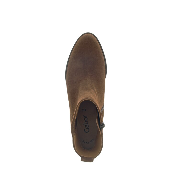 Elegante Stiefelette braun #5