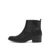 Sportliche Stiefelette schwarz