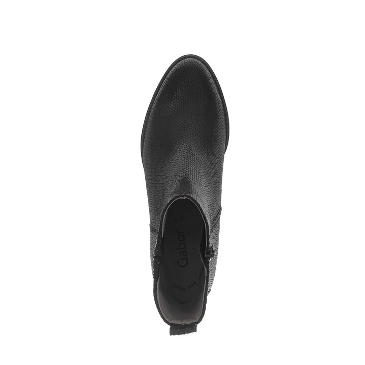 Sportliche Stiefelette schwarz #5