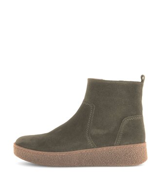 Sportliche Stiefelette grün