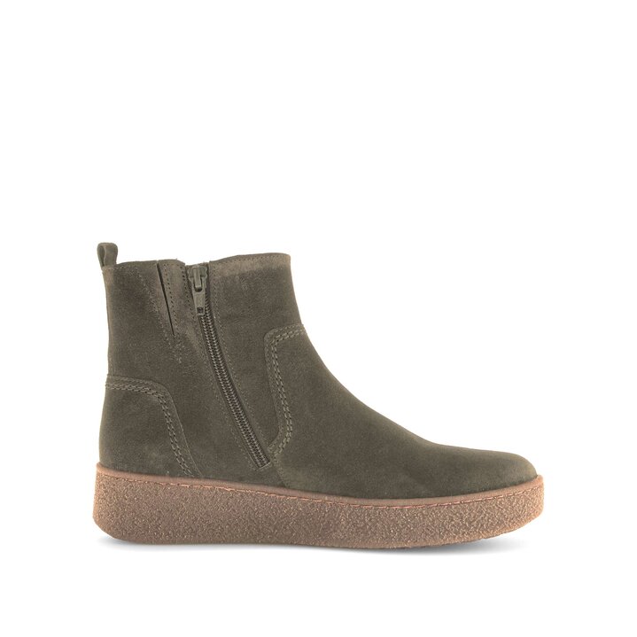 Sportliche Stiefelette grün #1
