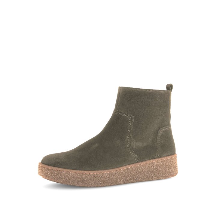 Sportliche Stiefelette grün #2