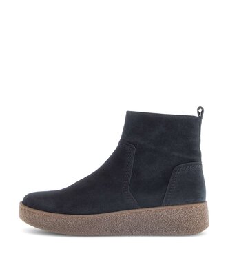 Sportliche Stiefelette blau