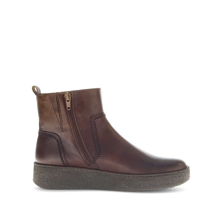 Sportliche Stiefelette braun #1