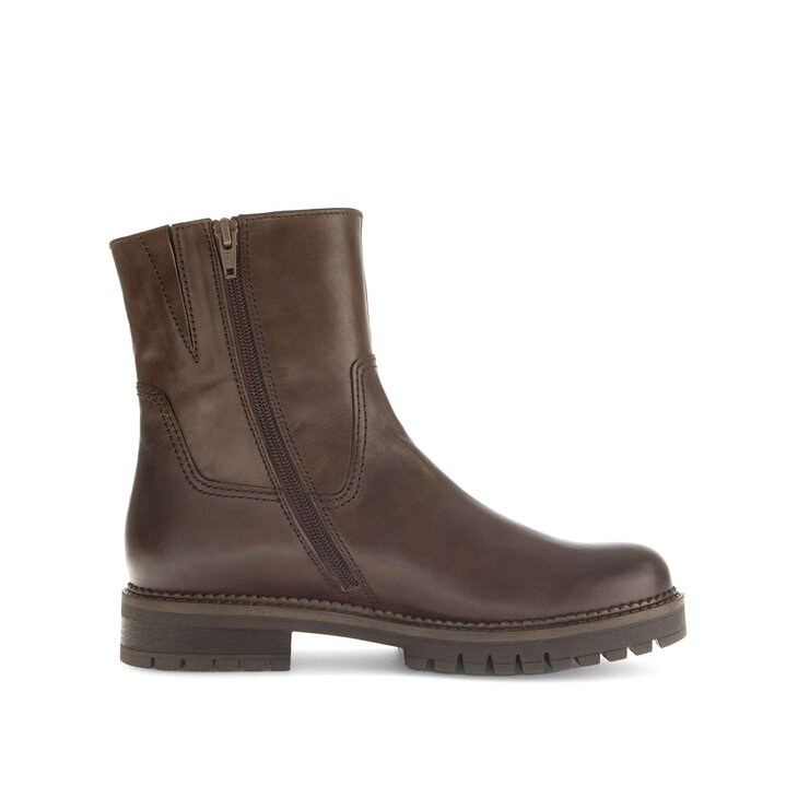 Sportliche Stiefelette braun #1