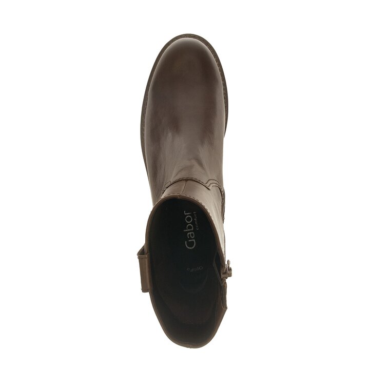 Sportliche Stiefelette braun #5
