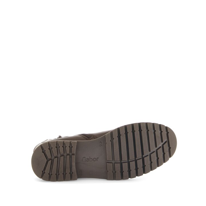 Sportliche Stiefelette braun #4