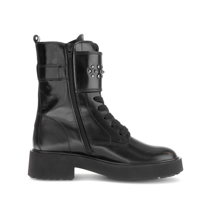 Snörstövletter svart #1