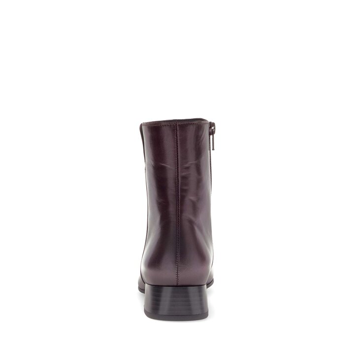 Elegante Stiefelette rot #3