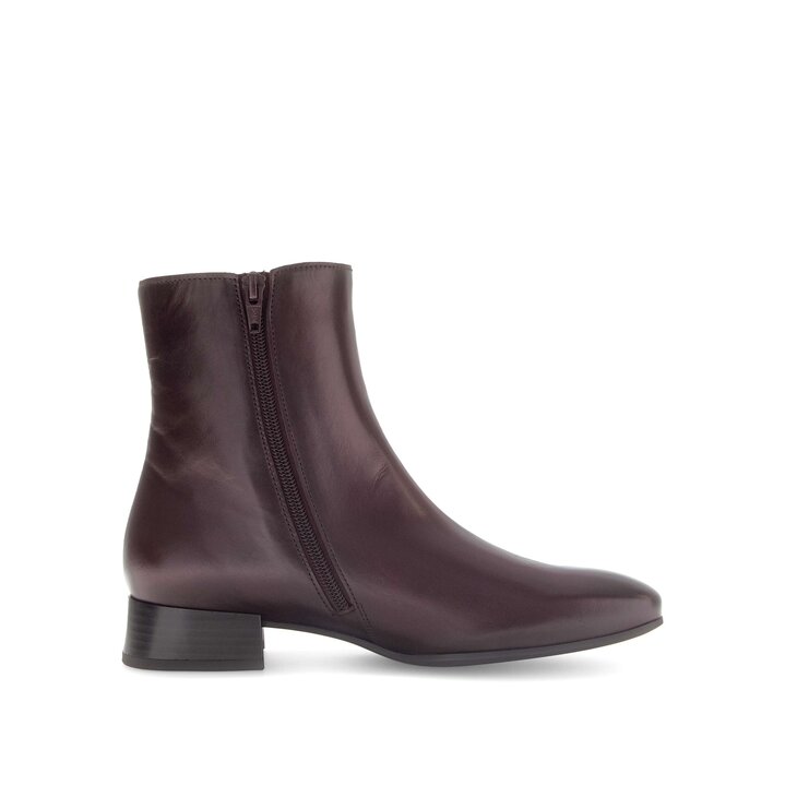 Elegante Stiefelette rot #1