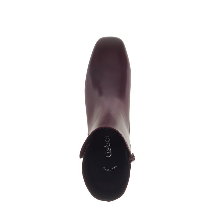 Elegante Stiefelette rot #5
