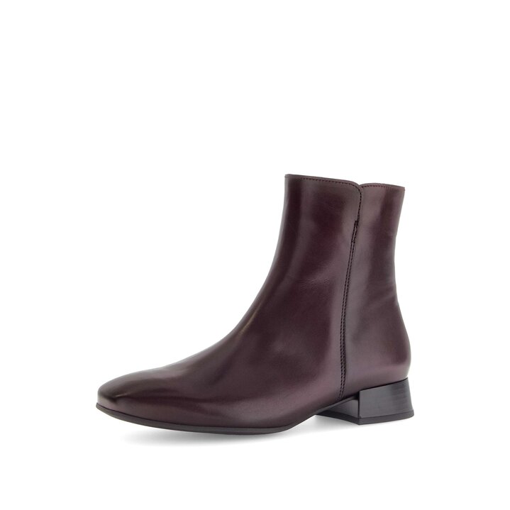 Elegante Stiefelette rot #2