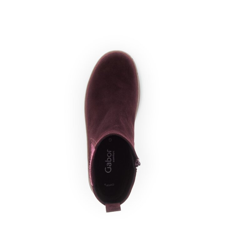 Stivaletto Chelsea rosso #5