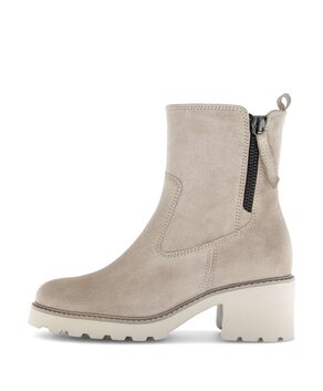 Bottine plateau beige