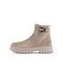 Sportliche Stiefelette beige