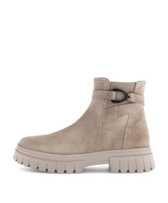 Sportliche Stiefelette beige