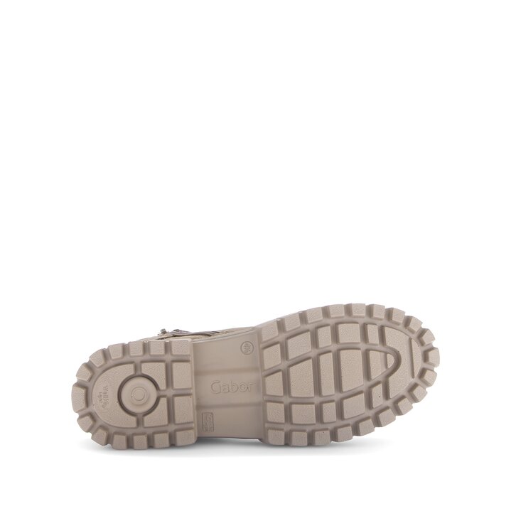 Sportliche Stiefelette beige #4