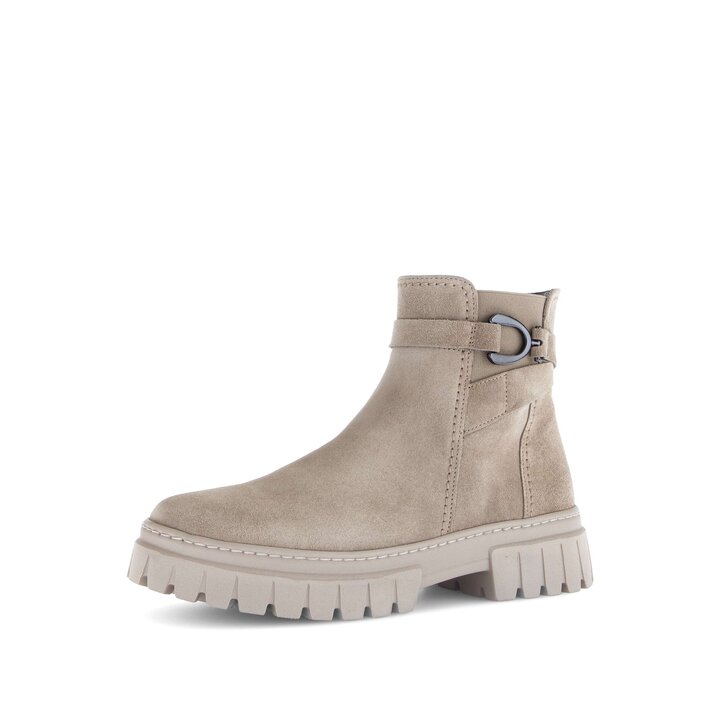 Sportliche Stiefelette beige #2