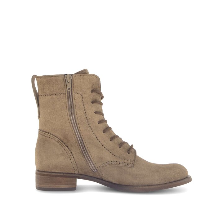 Schnürstiefelette braun #1