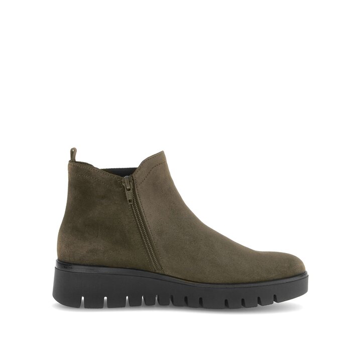 Chelsea boots grön #1