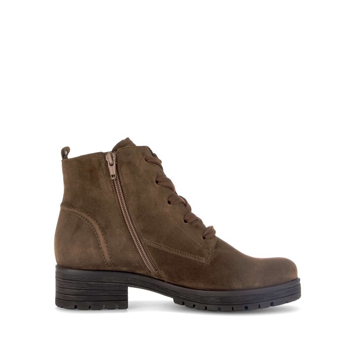 Schnürstiefelette braun #1