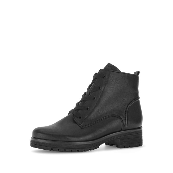 Schnürstiefelette schwarz #2