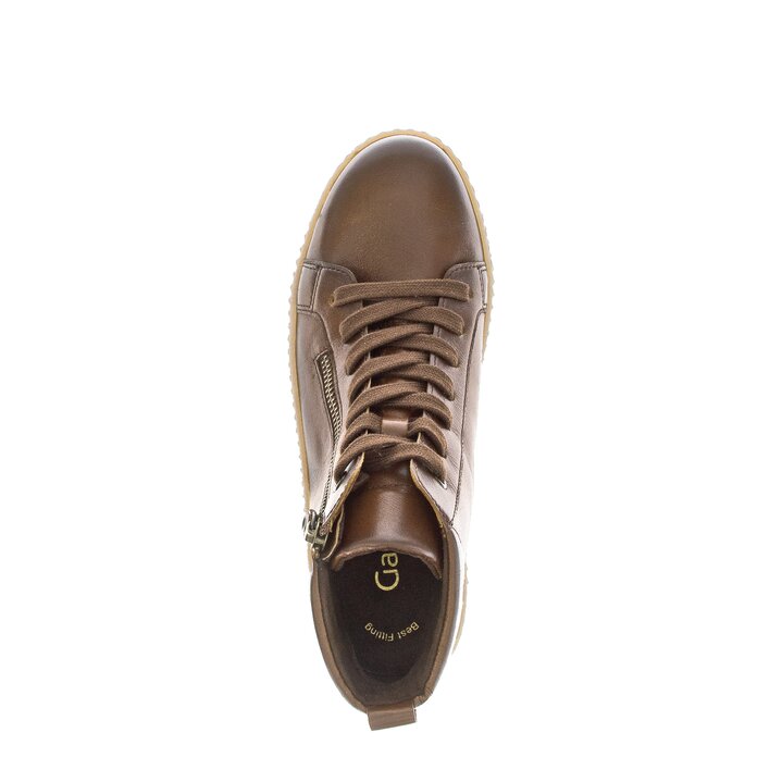Sneaker high braun #5