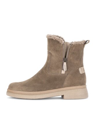 Sportliche Stiefelette braun