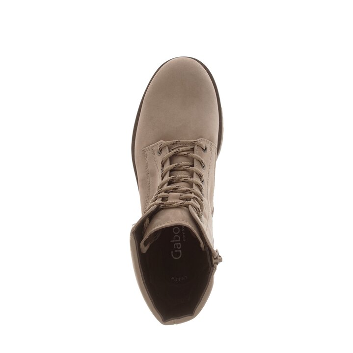 Schnürstiefelette beige #5