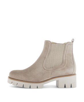 Stivaletto Chelsea beige